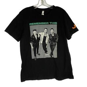 The Jonas Brothers Band Concert T-Shirt Remember This Tour 2021 - L